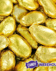 Gold Foil Wrapped Jordan Almonds Candy: 1LB Bag - Candy Warehouse