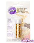 Gold Stars Edible Accents: 0.04-Ounce Bottle