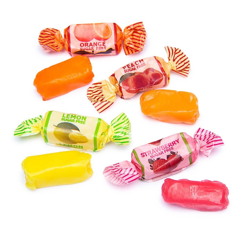 GoLightly Sugar Free Fruit Chews Candy: 3LB Bag - Candy Warehouse