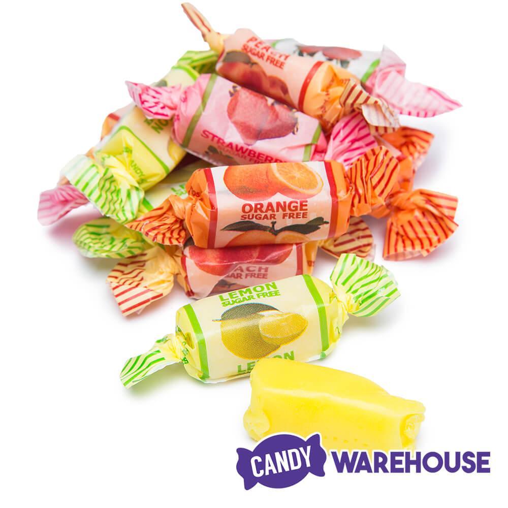 GoLightly Sugar Free Fruit Chews Candy: 3LB Bag - Candy Warehouse