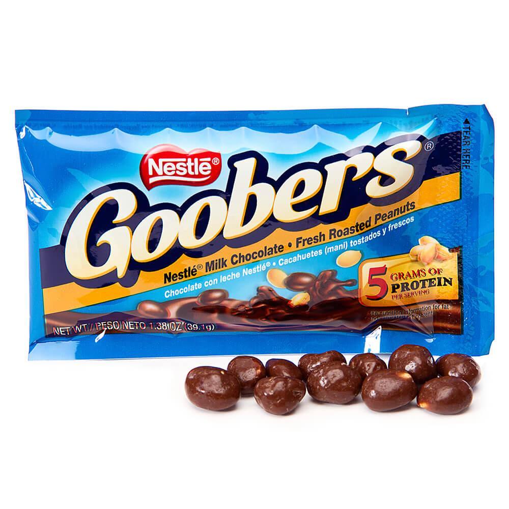 Goobers Candy Packs: 24-Piece Box