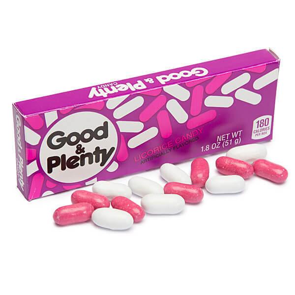 Good & Plenty Candy Packs: 24-Piece Box - Candy Warehouse