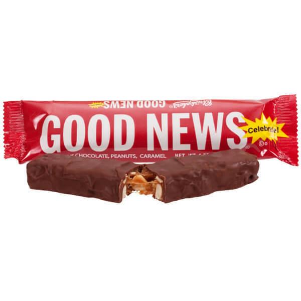 Good News Candy Bars: 36-Piece Box - Candy Warehouse