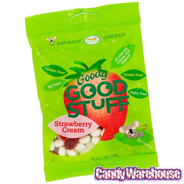 Goody Good Stuff Strawberry Cream Gummy Berries: 2.65LB Box - Candy Warehouse