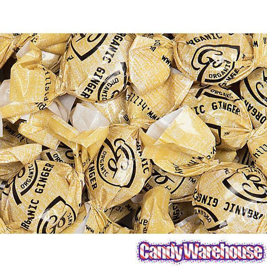 Goorganic Organic Hard Candy Ginger 5lb Bag Candy Warehouse