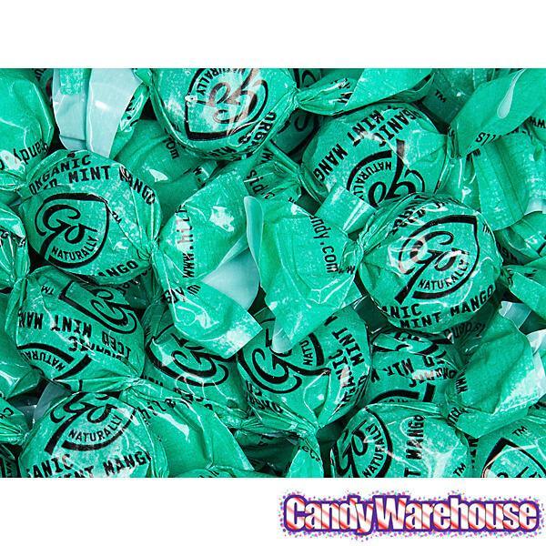 GoOrganic Organic Hard Candy - Iced Mint Mango: 5LB Bag - Candy Warehouse