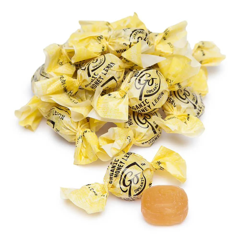 GoOrganic Organic Hard Candy - Lemon: 5LB Bag | Candy Warehouse