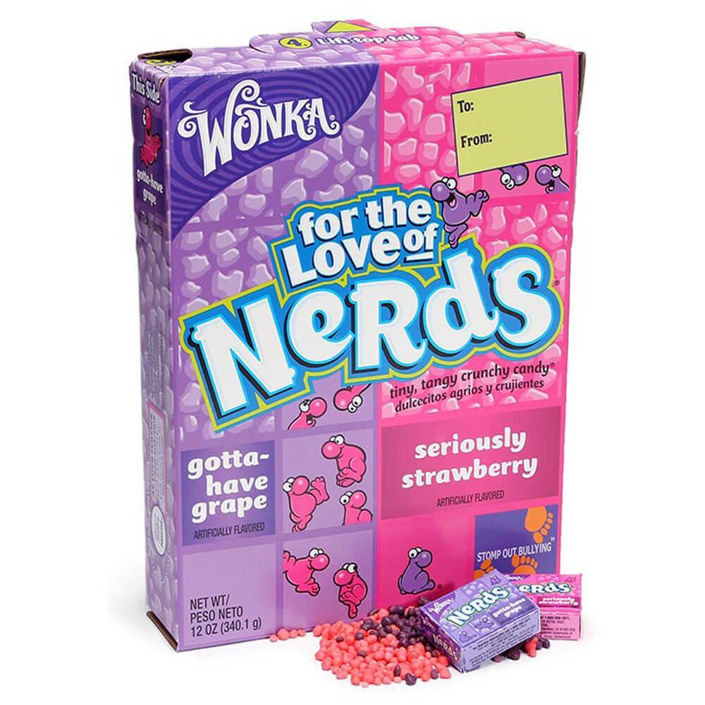 Grape and Strawberry Nerds Candy: 12-Ounce Giant Box - Candy Warehouse