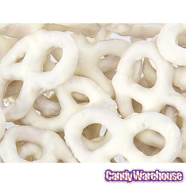 Greek Yogurt Covered Mini Pretzels: 1LB Bag - Candy Warehouse