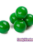 Green 1-Inch Gumballs: 2LB Bag - Candy Warehouse