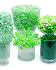 Green Candy Bar Table Assortment