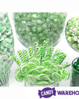 Green Candy Bar Table Assortment