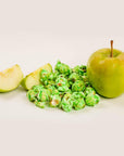 Green Candy Coated Popcorn - Green Apple: 1-Gallon Bag