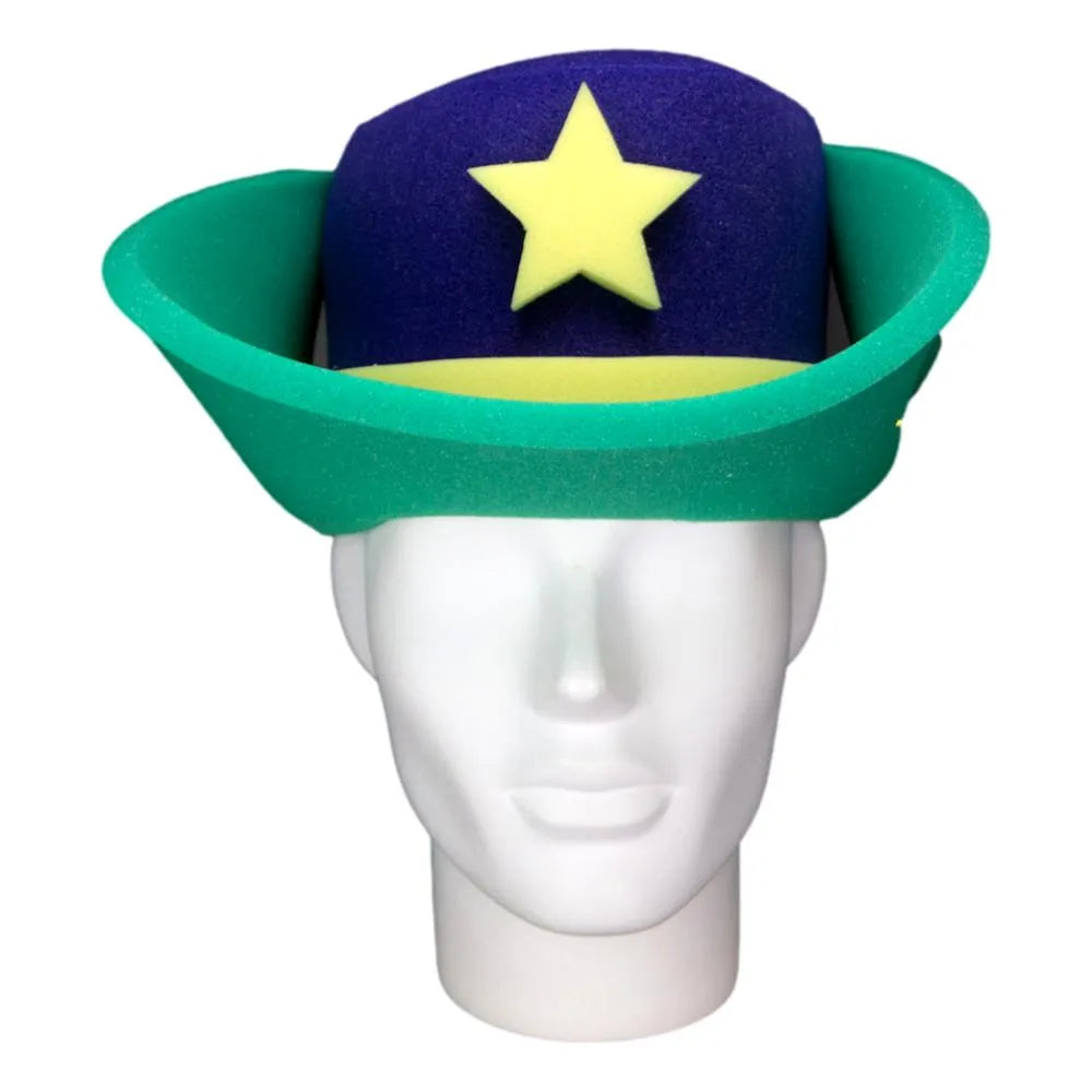 Mardi Gras Cowboy Hat