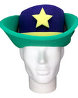 Mardi Gras Cowboy Hat