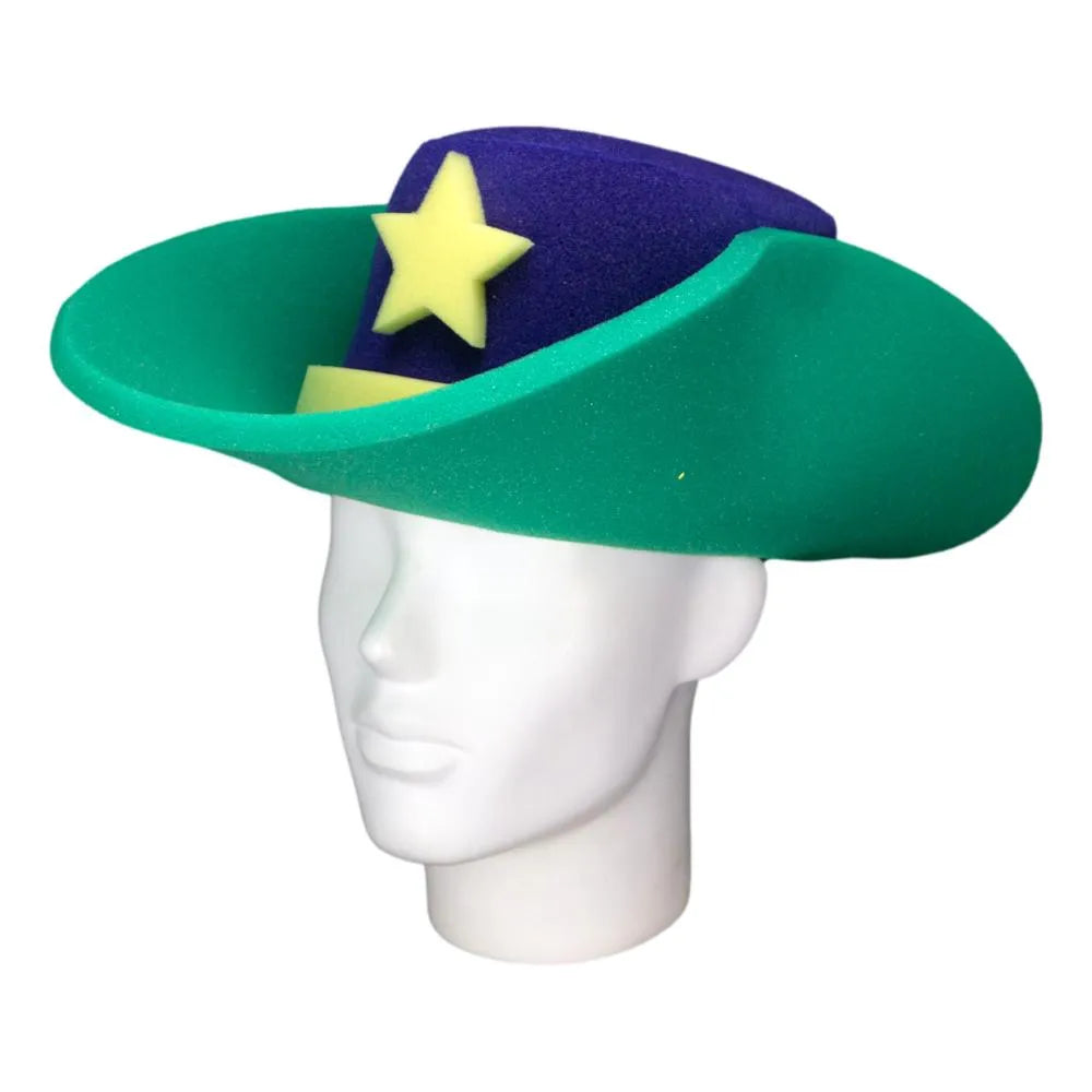 Mardi Gras Cowboy Hat