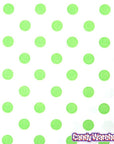 Green Polka Dot Candy Bags: 25-Piece Pack