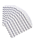 Grey Chevron Stripe Candy Bags: 25-Piece Pack - Candy Warehouse