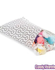 Grey Honeycomb Candy Bags: 25-Piece Pack