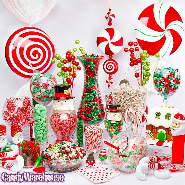 Guittard Christmas Red &amp; Green Chocolate Nonpareils: 5LB Bag - Candy Warehouse