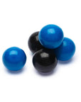 Gumballs Color Combo - Blue and Black: 4LB Box - Candy Warehouse