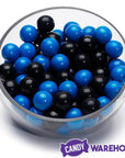 Gumballs Color Combo - Blue and Black: 4LB Box - Candy Warehouse