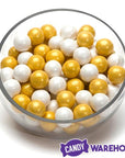 Gumballs Color Combo - Gold and White: 4LB Box