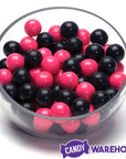 Gumballs Color Combo - Pink and Black: 4LB Box - Candy Warehouse