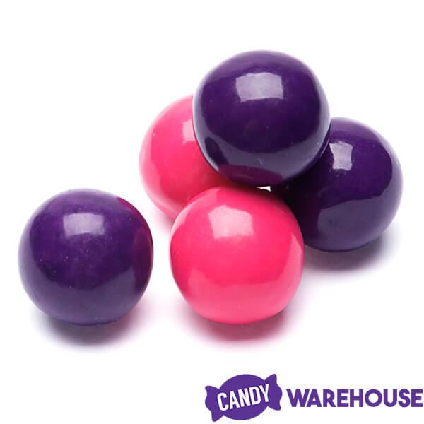 Gumballs Color Combo - Purple and Pink: 4LB Box - Candy Warehouse