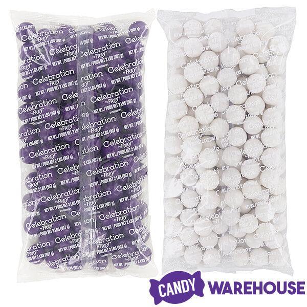 Gumballs Color Combo - Purple and White: 4LB Box