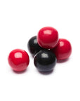 Gumballs Color Combo - Red and Black: 4LB Box - Candy Warehouse