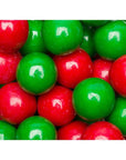 Gumballs Color Combo - Red and Green: 4LB Box - Candy Warehouse