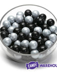 Gumballs Color Combo - Silver and Black: 4LB Box