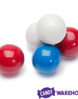 Gumballs Color Combo - USA Red, White and Blue: 6LB Box