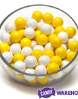 Gumballs Color Combo - Yellow and White: 4LB Box