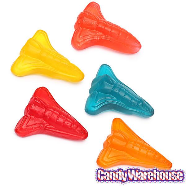 Gummi Space Shuttles Candy: 5LB Bag - Candy Warehouse