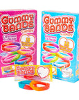 Gummy Bands Valentines Exchange Candy 18-Piece Box - Candy Warehouse