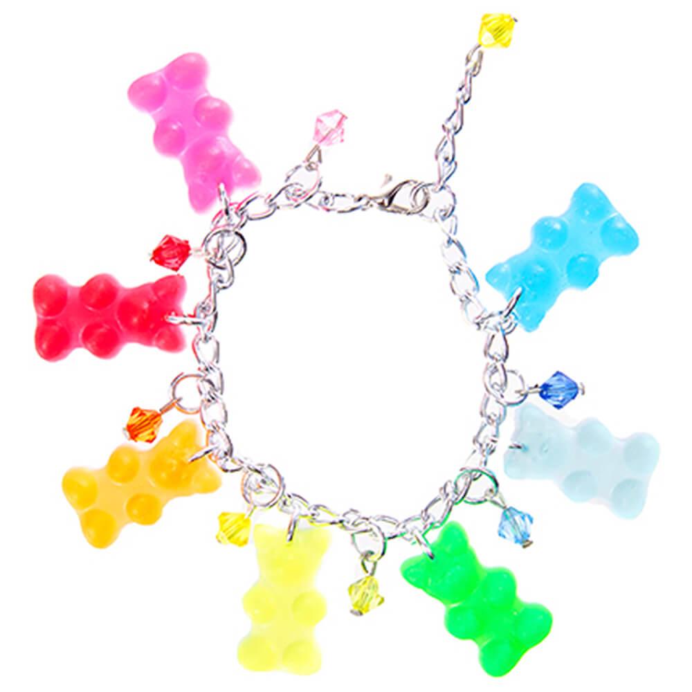 Gummy Bear Charm Bracelet - Candy Warehouse