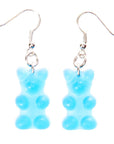 Gummy Bear Earrings - Blue