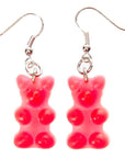 Gummy Bear Earrings - Red