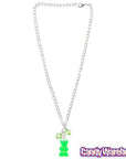 Gummy Bear Necklace - Green - Candy Warehouse