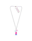 Gummy Bear Necklace - Pink and Blue