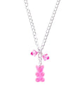 Gummy Bear Necklace - Pink - Candy Warehouse