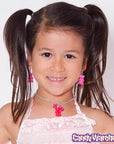 Gummy Bear Necklace - Pink - Candy Warehouse