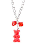 Gummy Bear Necklace - Red