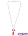 Gummy Bear Necklace - Red