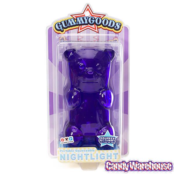 Gummy Bear Night Light - Purple - Candy Warehouse