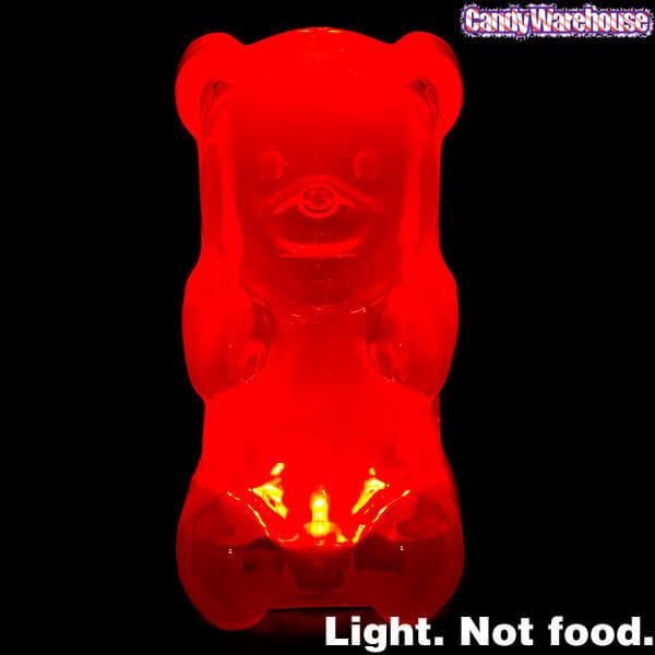 Gummy Bear Night Light - Red - Candy Warehouse