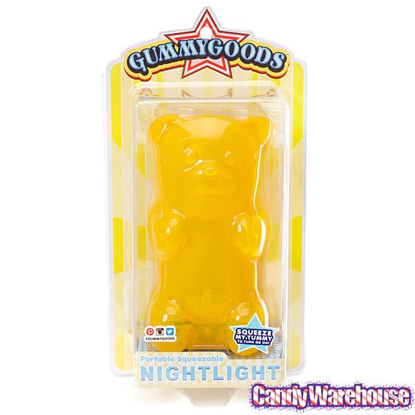 Gummy Bear Night Light - Yellow - Candy Warehouse