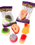 Gummy Body Parts Candy: 55-Piece Bag - Candy Warehouse